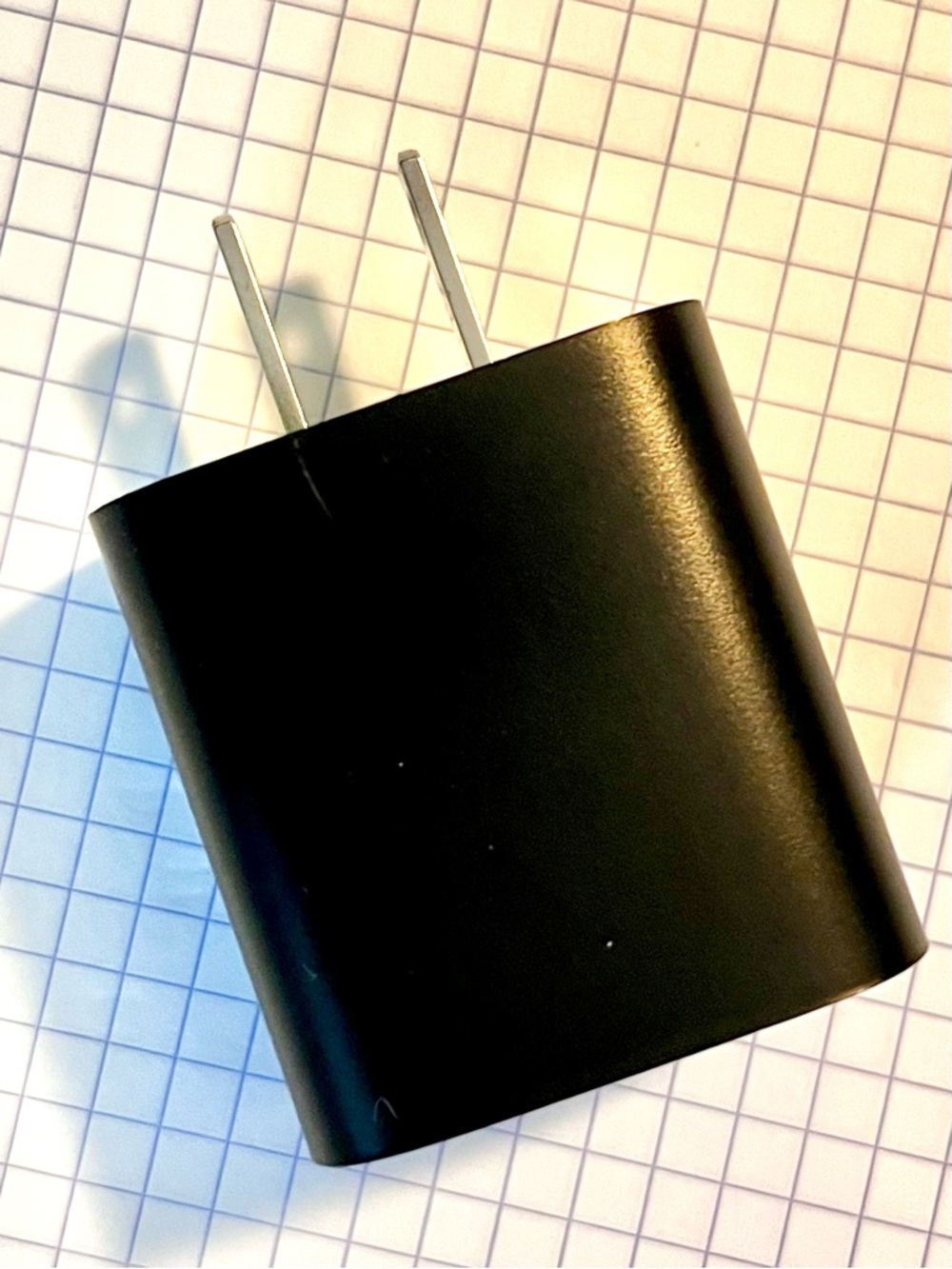 🍀 FREE* 🔌 USB Wall Tap Charging Block eCollar Technologies Black 5V 2A Charger